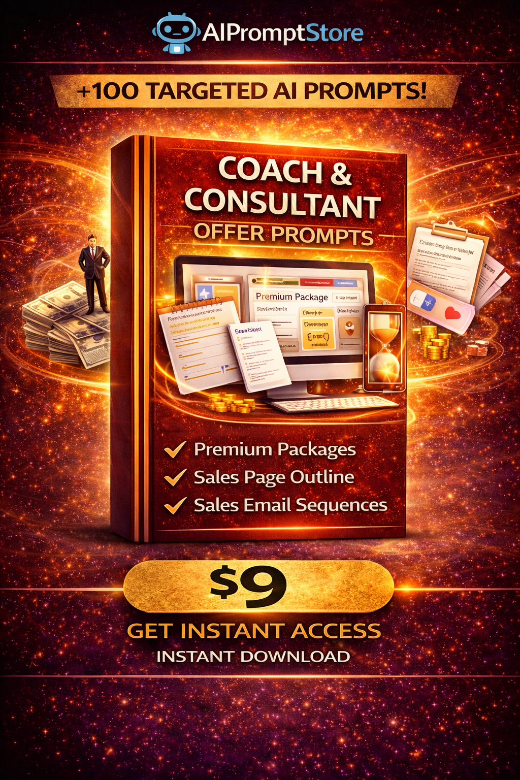 Coach & Consultant Offer Prompts (AI Prompt Pack)