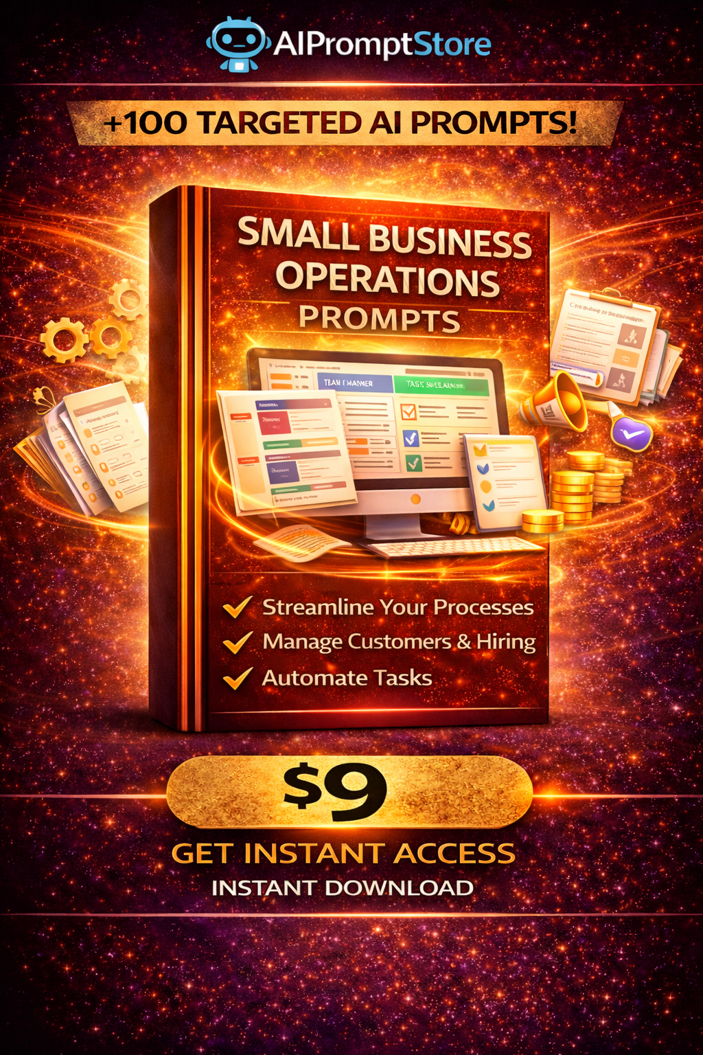 Small Business Operations Prompts (AI Prompt Pack)