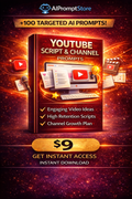 YouTube Script & Channel Prompts