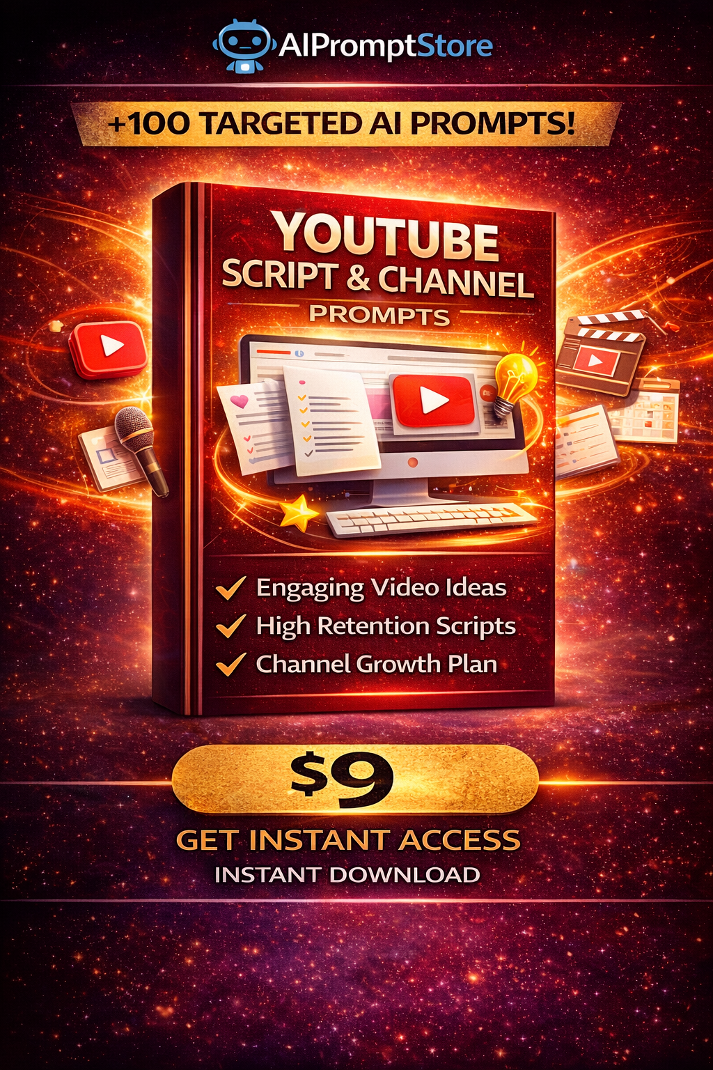YouTube Script & Channel Prompts